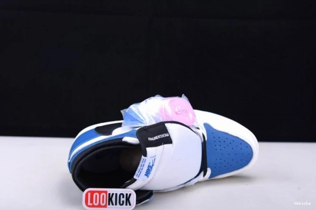 Rep TBK and Scott Air Jordan 1 Travis DH3227-105 White Blue 0708